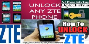 How to unlock a ZTE Phone