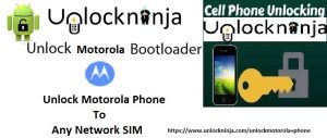 motorola bootloader unlock code