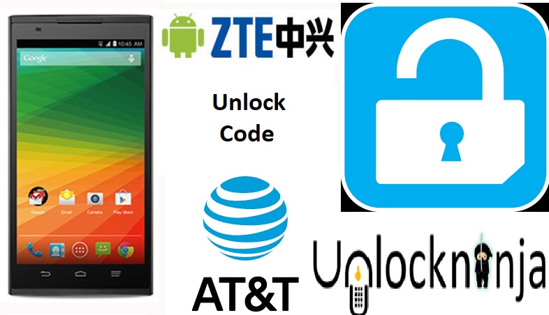 Unlock Code Unocking AT&T ATT Primetime tablet ZTE K92 AT&T ZTE Maven 3 Z835 