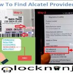 How find Alcatel Provider ID