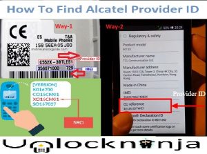 How find Alcatel Provider ID