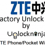 ZTE Factory Unlock Code to use any network